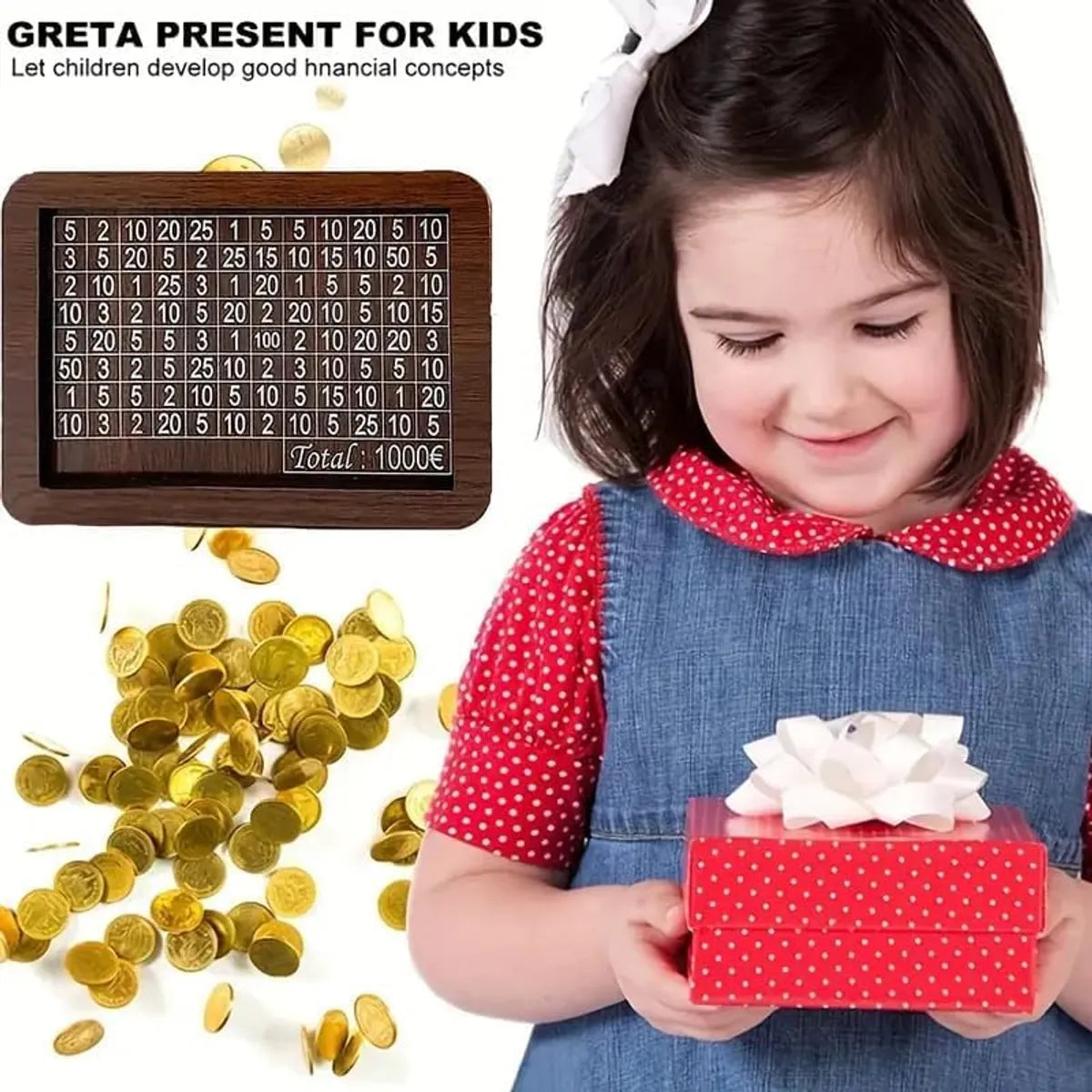 Savings Challenge Piggy Bank