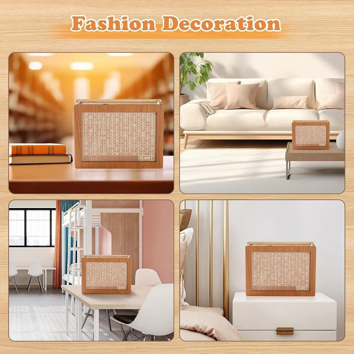 Savings Challenge Piggy Bank